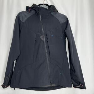 Klattermusen womans jacket black medium outer wear winter MFR2
